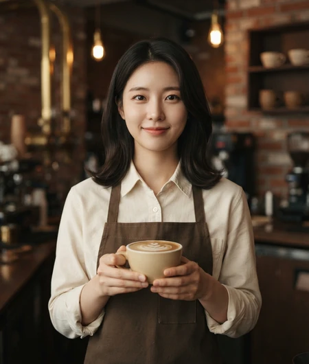 박소윤 - 라떼아트 챔피언 바리스타